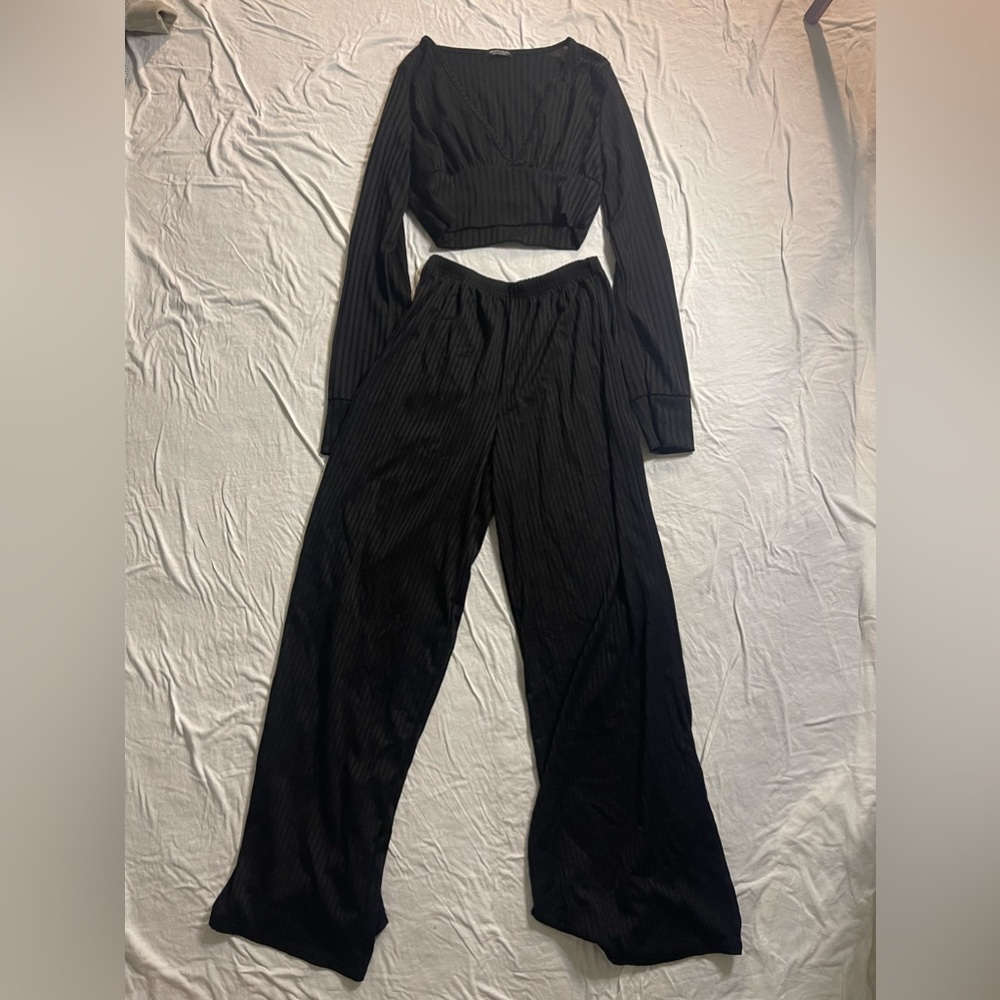 nasty gal black set